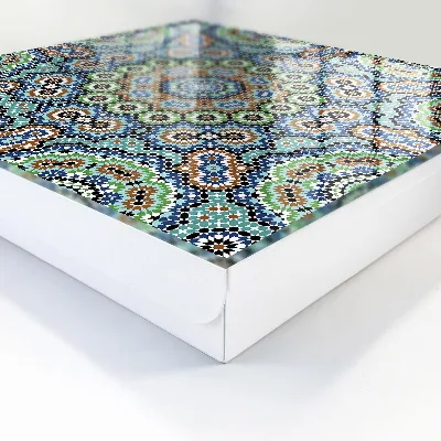 Snygga nyckelskåp Färgglad mosaik