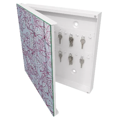 Nyckelbox Vinröda blad