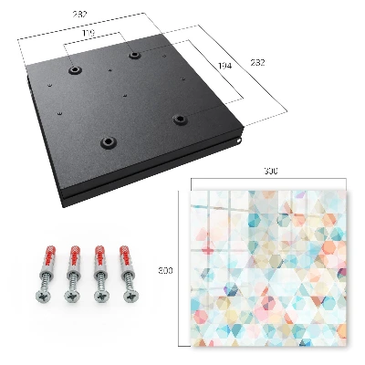 Nyckelbox Geometriska mönster