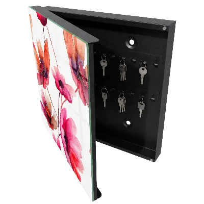 Nyckelbox Akvarellblommor