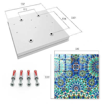 Nyckelbox Geometrisk mosaik