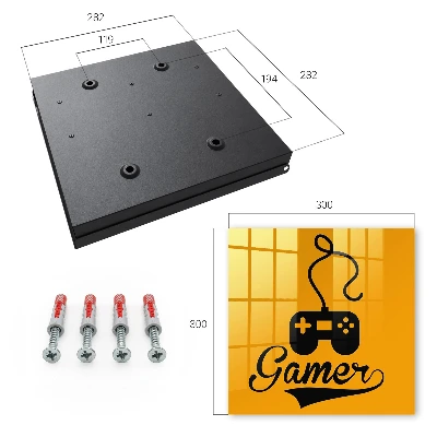 Nyckelbox Pad och ordet GAMER