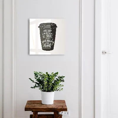 Nyckelbox Kaffe och humor