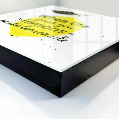 Nyckelbox Citronmotiv