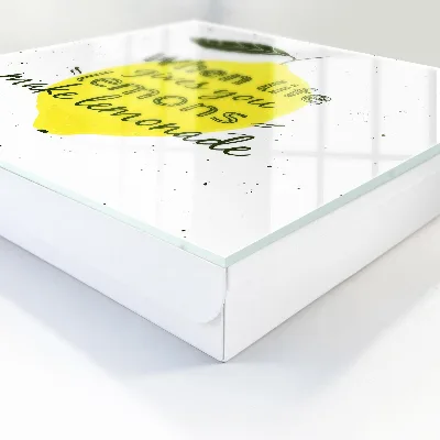 Nyckelbox Citronmotiv