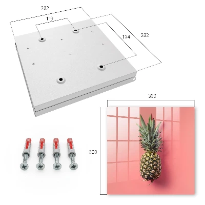 Nyckelbox Exotisk ananas