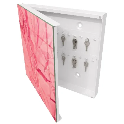 Nyckelbox Rosa textur