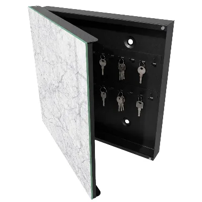 Nyckelbox i marmordesign