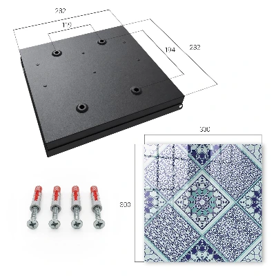 Nyckelskåp Geometriskt mönster