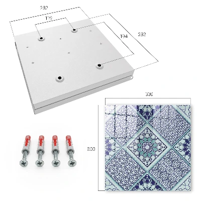 Nyckelskåp Geometriskt mönster