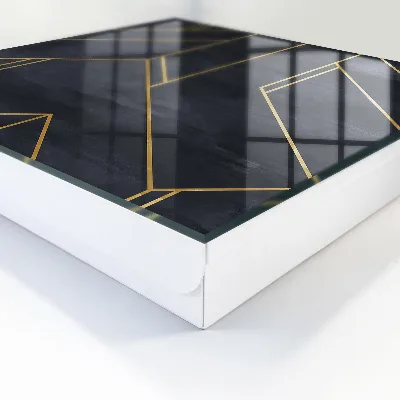 Snygga nyckelskåp Geometrisk struktur