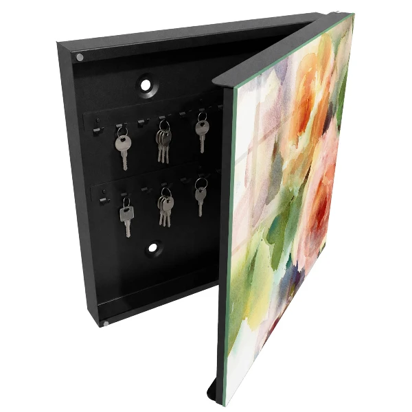 Nyckelbox Blommotiv