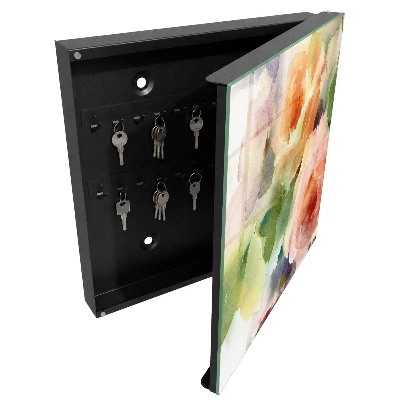 Nyckelbox Blommotiv