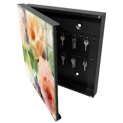 Nyckelbox Blommotiv