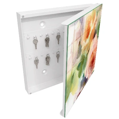 Nyckelbox Blommotiv