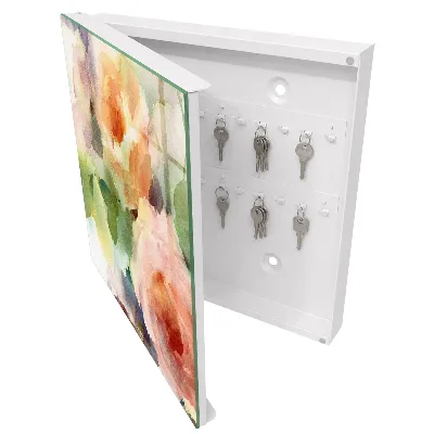 Nyckelbox Blommotiv