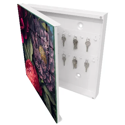 Nyckelskåp Blommor av lyx
