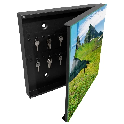 Snygga nyckelskåp Gröna berg