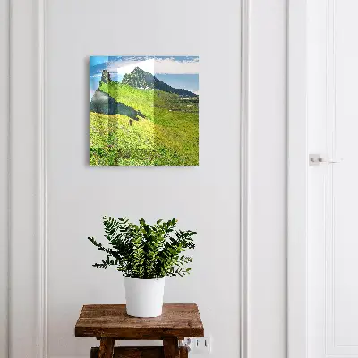 Snygga nyckelskåp Gröna berg