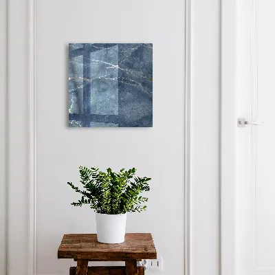 Nyckelskåp Blå marmor