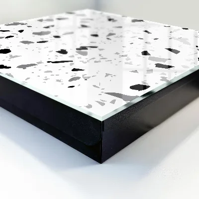 Nyckelskåp Monokrom terrazzo