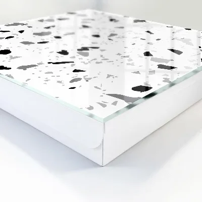 Nyckelskåp Monokrom terrazzo