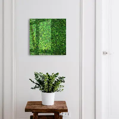 Nyckelskåp grön trädgårdsdesign