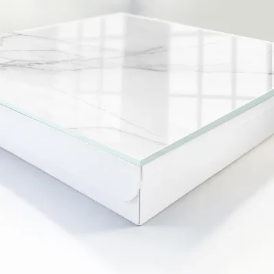 Nyckelskåp i marmormönstrad design