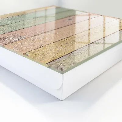 Nyckelskåp i pastellfärgad design