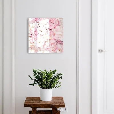 Snygga nyckelskåp Pastellblommor