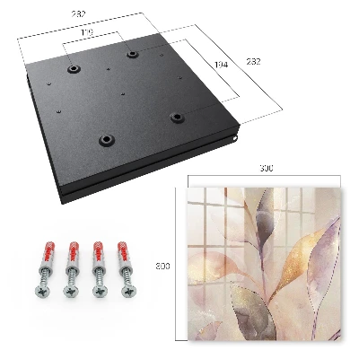 Nyckelskåp i pastellblad-utförande