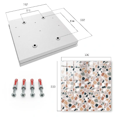 Nyckelbox Stenmosaik