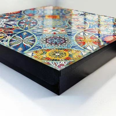 Nyckelskåp Färgglad mosaik