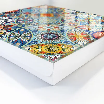 Nyckelskåp Färgglad mosaik