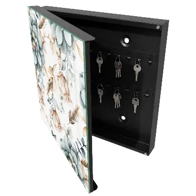 Nyckelbox Akvarellblommor