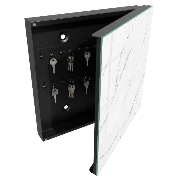 Nyckelskåp Marmorstruktur