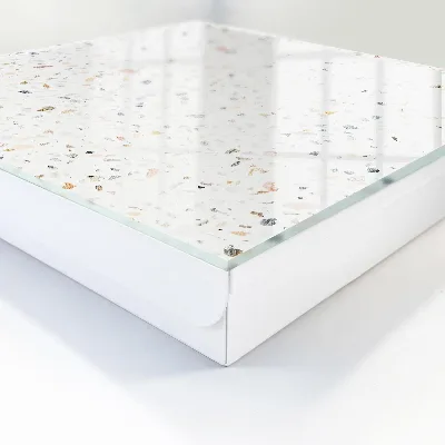 Snygga nyckelskåp Ljus terrazzo