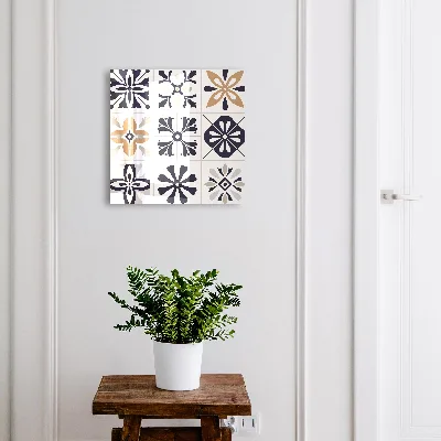 Nyckelskåp Geometriska mönster