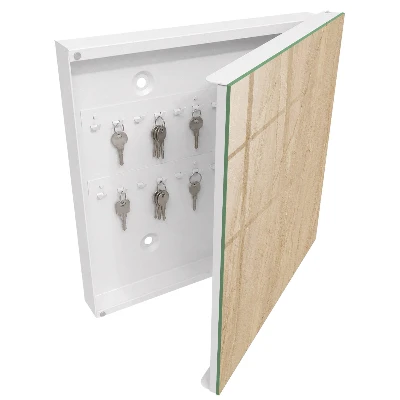 Nyckelskåp Beige marmor