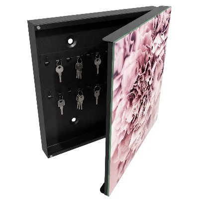Snygga nyckelskåp Rosa blomma