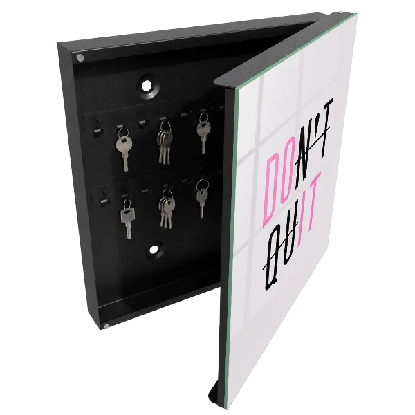 Nyckelbox Motiverande typografi