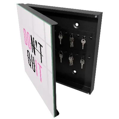 Nyckelbox Motiverande typografi