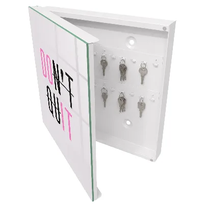 Nyckelbox Motiverande typografi