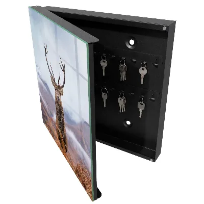 Snygga nyckelskåp Fjällhjort