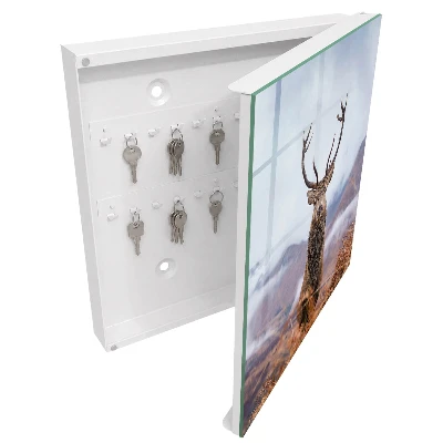 Snygga nyckelskåp Fjällhjort