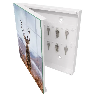 Snygga nyckelskåp Fjällhjort