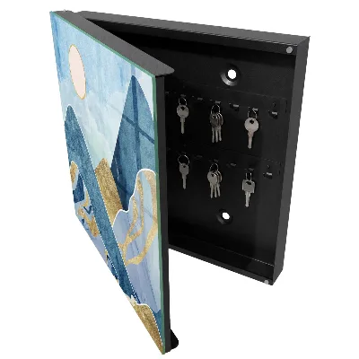 Nyckelbox Bergslandskap