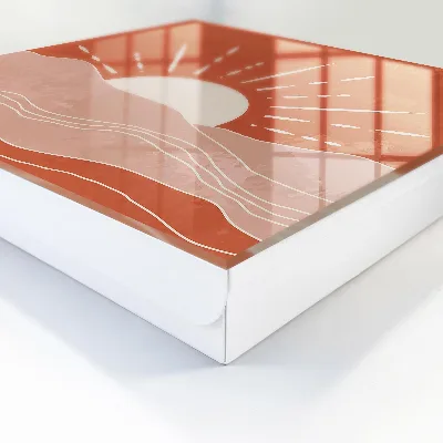 Nyckelbox Orange gryning