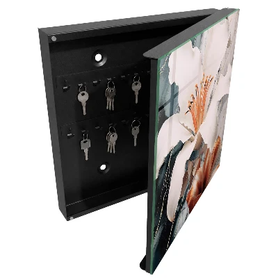 Nyckelbox med blommig elegans