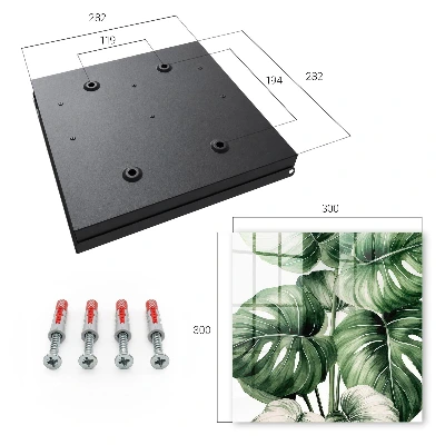 Nyckelbox Gröna blad